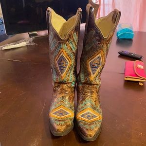 Women Corral Western Boots Sz 6.5